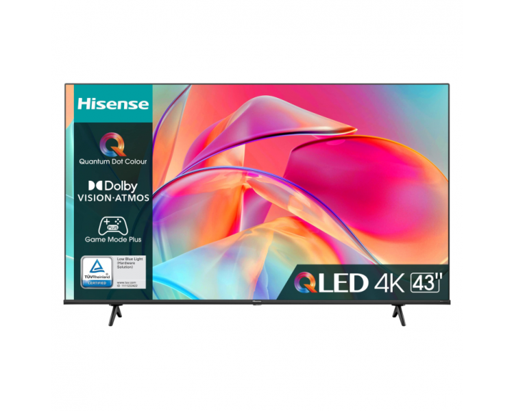 TV HISENSE 43E77KQ 43 QLED 4K QUANTUMDOT DOLBY VISION ATMOS