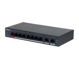 SWITCH CLOUD DAHUA DH CS4010 8ET 110 SWITCH WITH 8 PORT POE