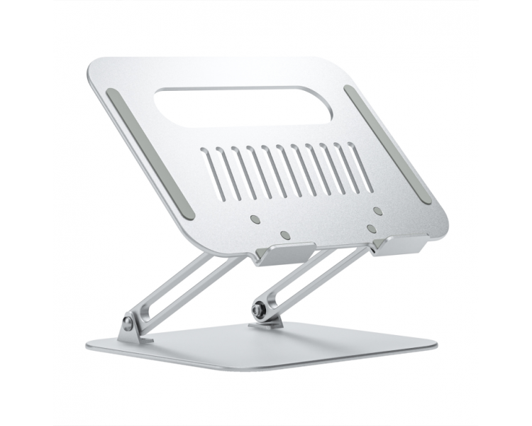 SOPORTE DE SOBREMESA AISENS XL 10 17 AJUSTABLE PARA PORTATIL TABLET PLATA