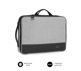 FUNDA PORTATIL SUBBLIM ADVANCE LAPTOP SLEEVE 133 14 GREY