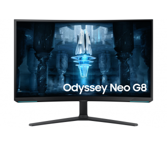 MONITOR GAMING SAMSUNG ODYSSEY NEO G8 UHD 32 CURVO 1000R 240HZ QUANTUM MINI LED