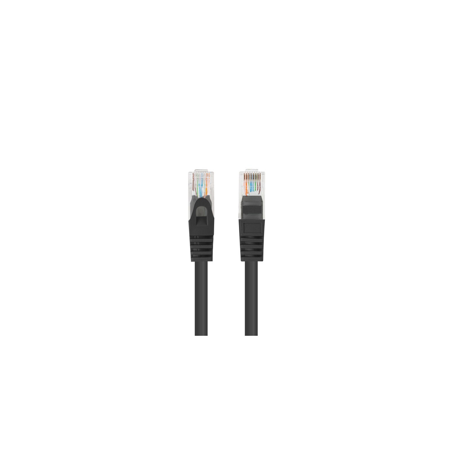 CABLE RED LANBERG LATIGUILLO CAT6 UTP 75M NEGRO FLUKE PASSED