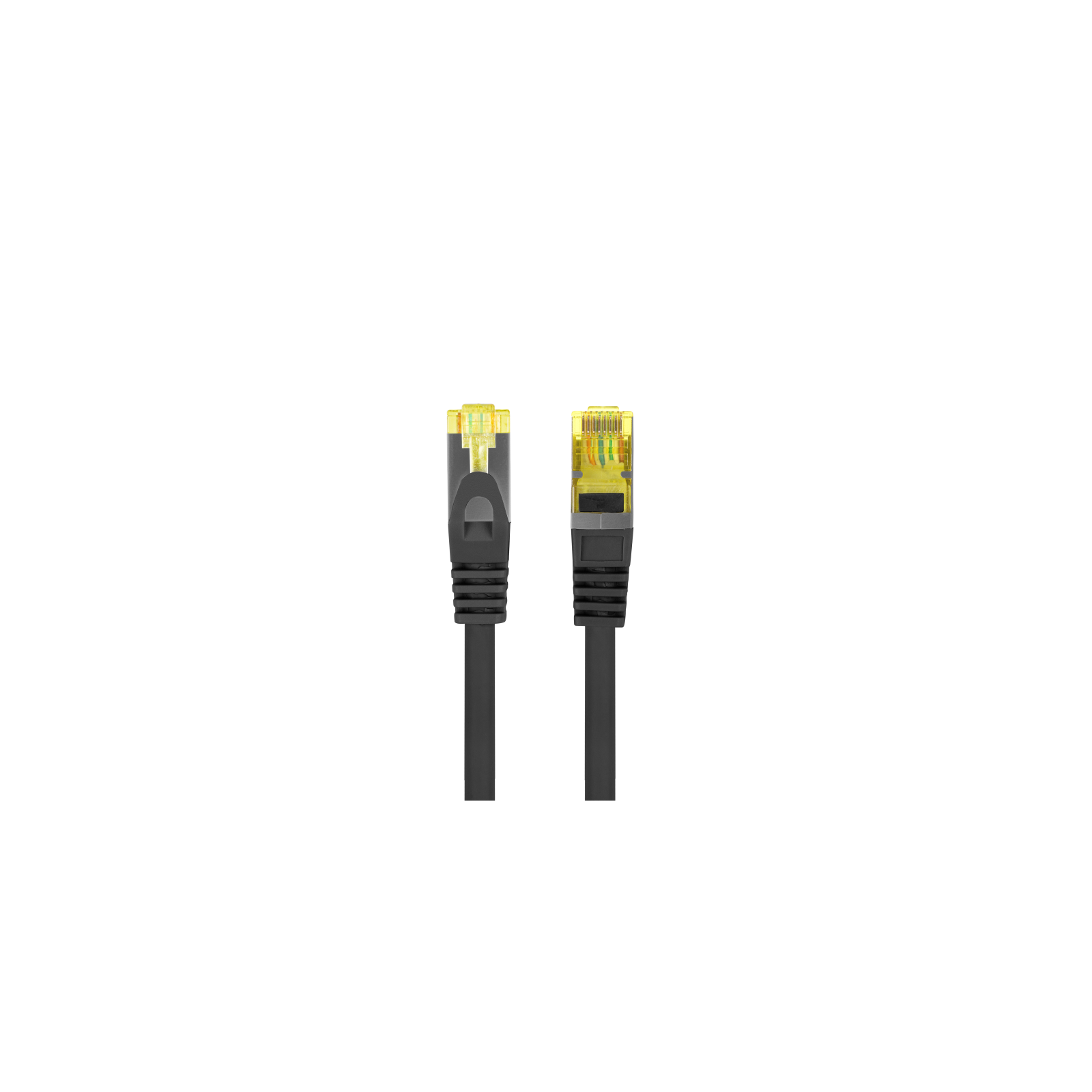 CABLE RED LANBERG LATIGUILLO CAT6A S FTP LSZH CU 15M NEGRO FLUKE PASSED