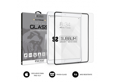 PROTECTOR PANTALLA SUBBLIM EXTREME TEMPERED GLASS IPAD 102 7A 8A GEN