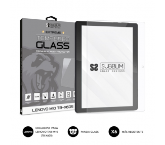 PROTECTOR PANTALLA SUBBLIM EXTREME TEMPERED GLASS LENOVO M10 TB X605