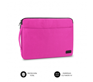 FUNDA PORTATIL SUBBLIM URBAN LAPTOP SLEEVE 133 14 PINK