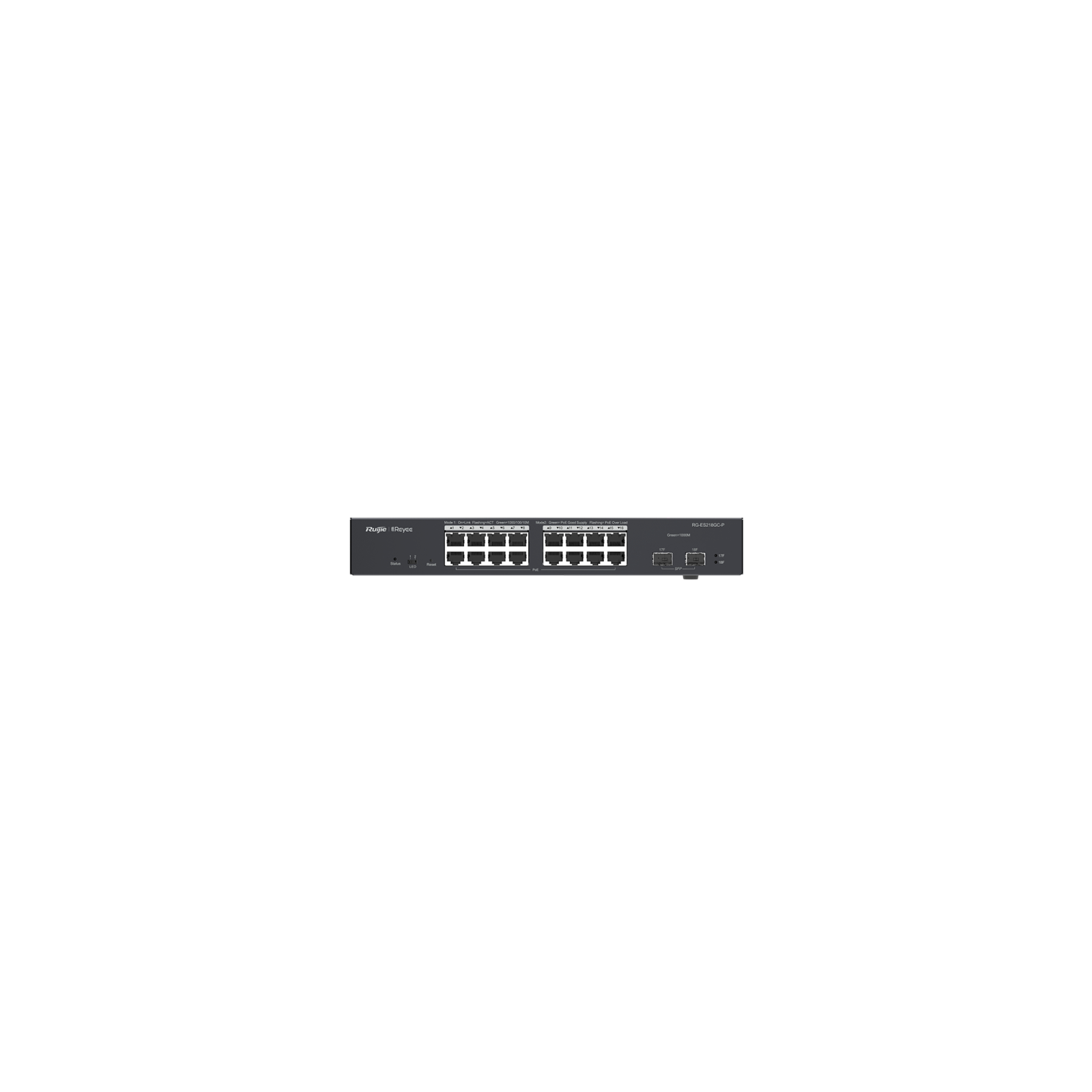 SWITCH RUIJIE REYEE RG ES218GC P 5 PORT 10 100 MBPS DESKTOP SWITCH