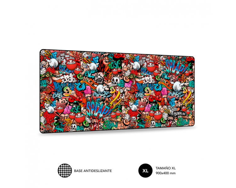 ALFOMBRILLA SUBBLIM GRAFFITI XL MOUSE PAD