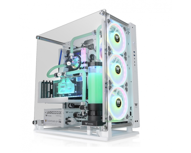 CAJA THERMALTAKE P3 TG PRO ATX 2XUSB 32 SIN FUENTE BLANCO