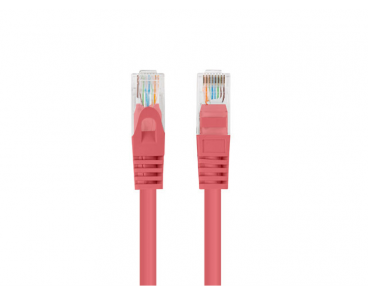 CABLE RED LANBERG LATIGUILLO CAT6 UTP 75M ROJO FLUKE PASSED