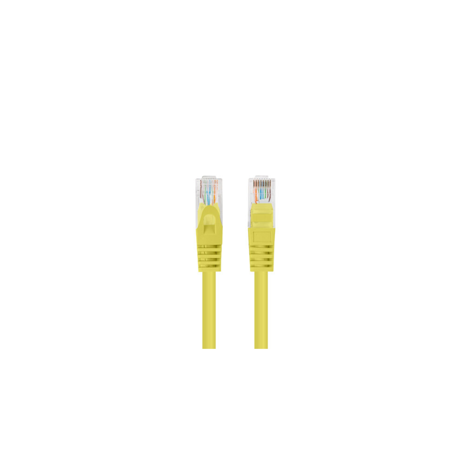 CABLE RED LANBERG LATIGUILLO CAT6 UTP 75M AMARILLO FLUKE PASSED