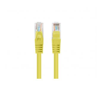 CABLE RED LANBERG LATIGUILLO CAT6 UTP 75M AMARILLO FLUKE PASSED