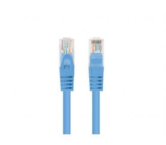 CABLE RED LANBERG LATIGUILLO CAT6 UTP 75M AZUL FLUKE PASSED