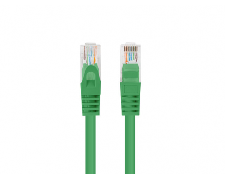 CABLE RED LANBERG LATIGUILLO CAT6 UTP 75M VERDE FLUKE PASSED