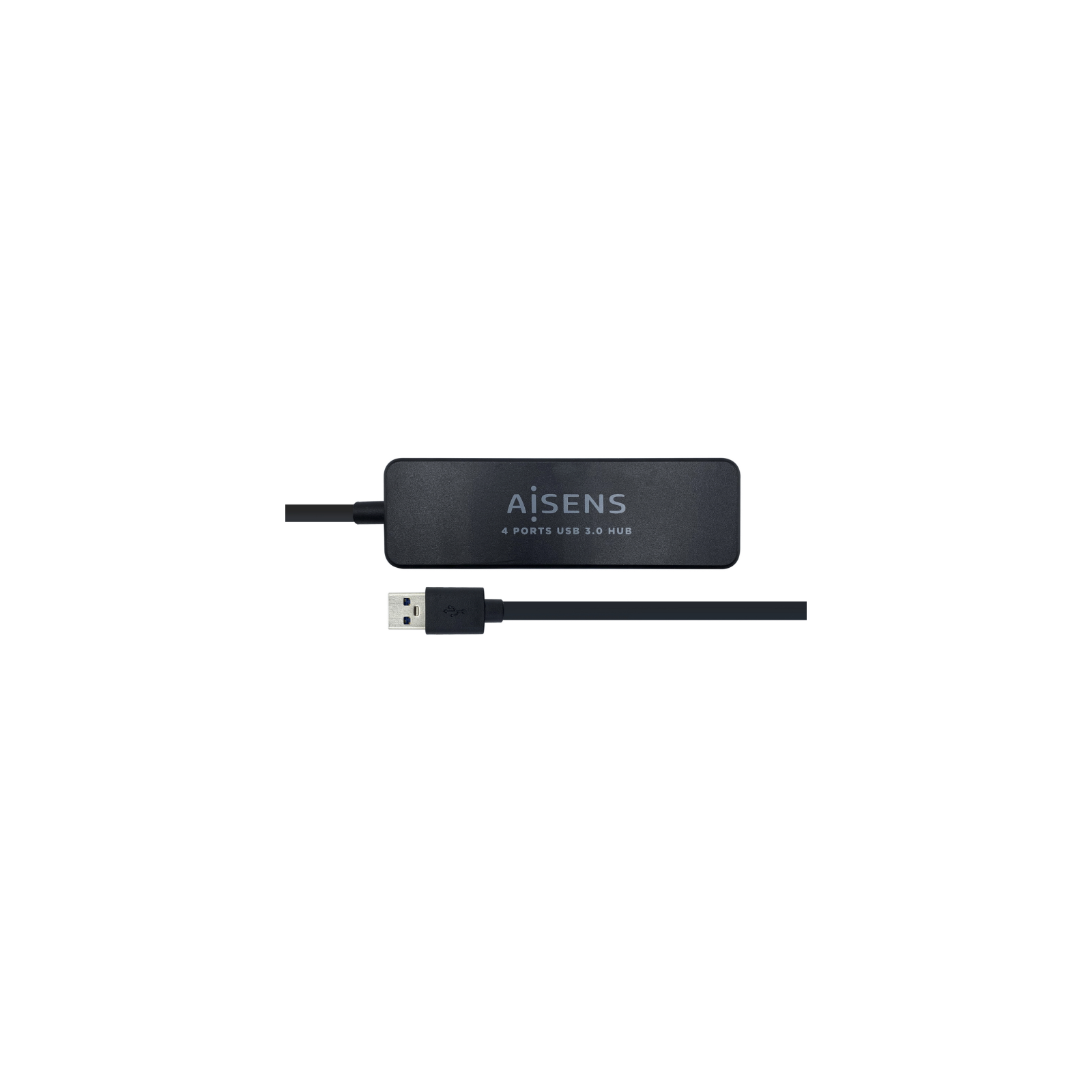 HUB AISENS USB 30 TIPO A M 4XTIPO A H NEGRO 30CM