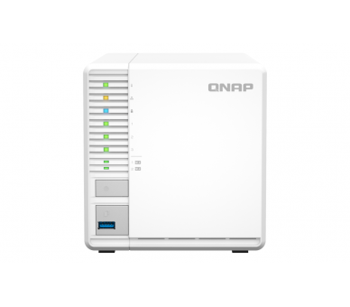 NAS QNAP TS 364 8G 3 BAHIAS N5095 BLANCO