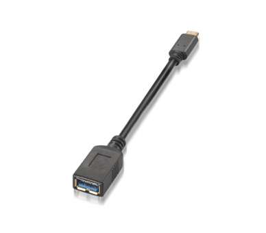 CABLE AISENS USB 31 GEN1 5GBPS 3A TIPO USB C M A H 15CM NEGRO