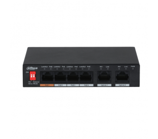 SWITCH DAHUA DH PFS3006 4ET 60 POE