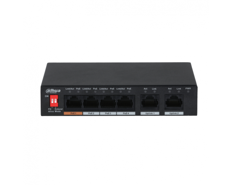 SWITCH DAHUA DH PFS3006 4ET 60 POE