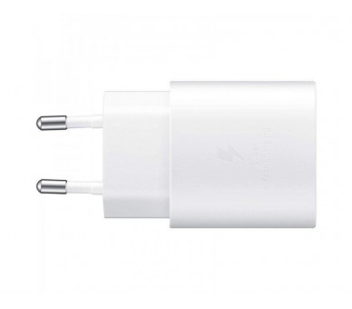 Samsung Blanco Cargador Con Carga Super Rápida 25W Usb Tipo