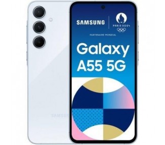 Smartphone Samsung Galaxy A55 8Gb/ 256Gb/ 6.6"/ 5G/ Azul Cie