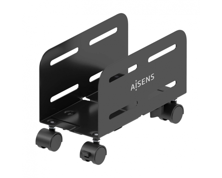 SOPORTE AISENS CPU METALICO AJUSTABLE DE SUELO NEGRO