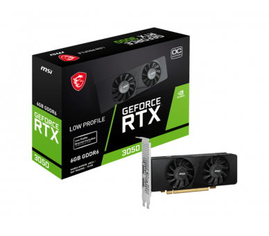 TARJETA GRAFICA MSI RTX 3050 LP 6GB OC