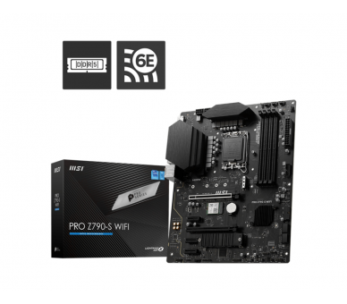 PLACA BASE MSI PRO Z790 S WIFI 1700 ATX 4XDDR5