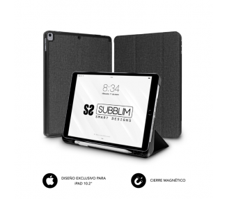 FUNDA TABLET SUBBLIM SHOCK CASE IPAD 102 9 8 7 GEN BLACK