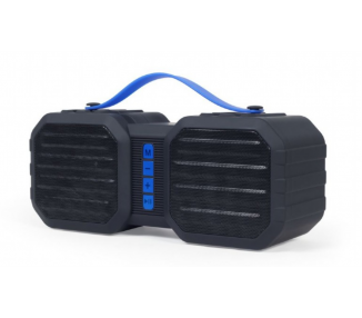 ALTAVOZ GEMBIRD BLUETOOTH PORTATIL NEGRO Y AZUL