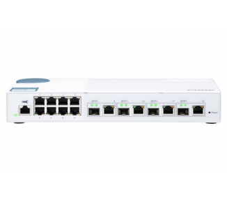 QNAP QSW M408 4C 8 port 1Gbps 4 port 10G SFQNAP QSW M408 4C Con