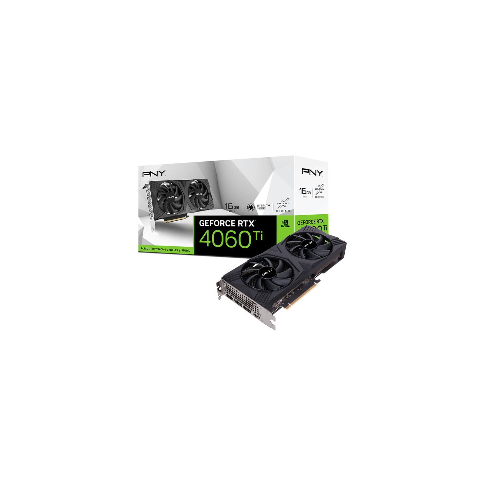 TARJETA GRAFICA PNY GEFORCE RTX 4060 Ti 16GB VERTO DUAL FAN DLSS 3