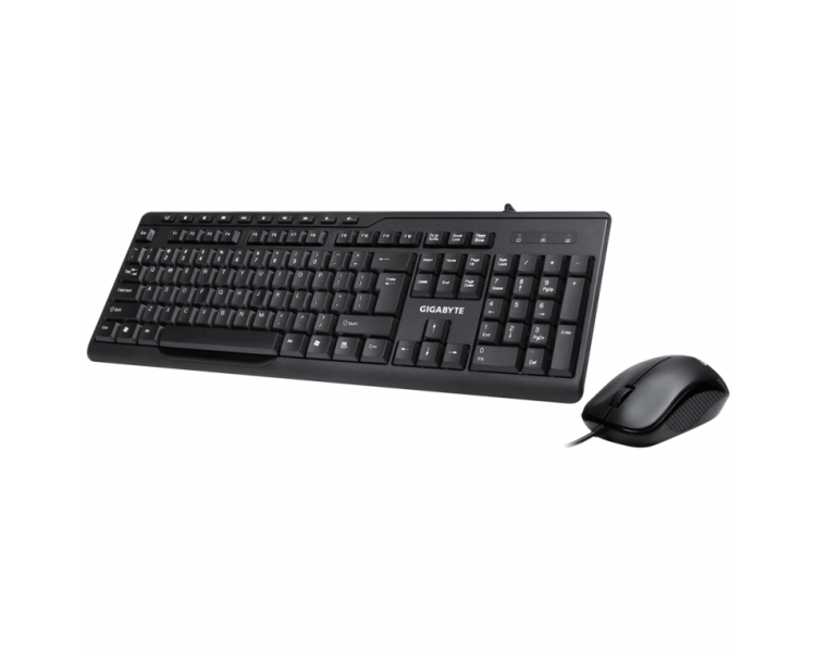 COMBO TECLADO RATON GIGABYTE KM6300 NEGRO USB