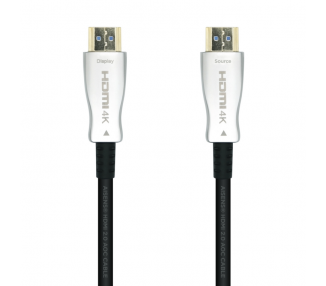 CABLE HDMI AISENS V20 OPTICO ACTIVO AOC 4K60HZ M M 20M NEGRO