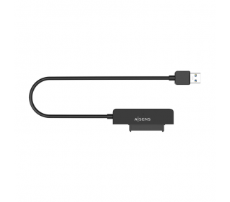 ADAPTADOR AISENS SATA A USB A USB 30 31 GEN1 DISCOS 25 NEGRO