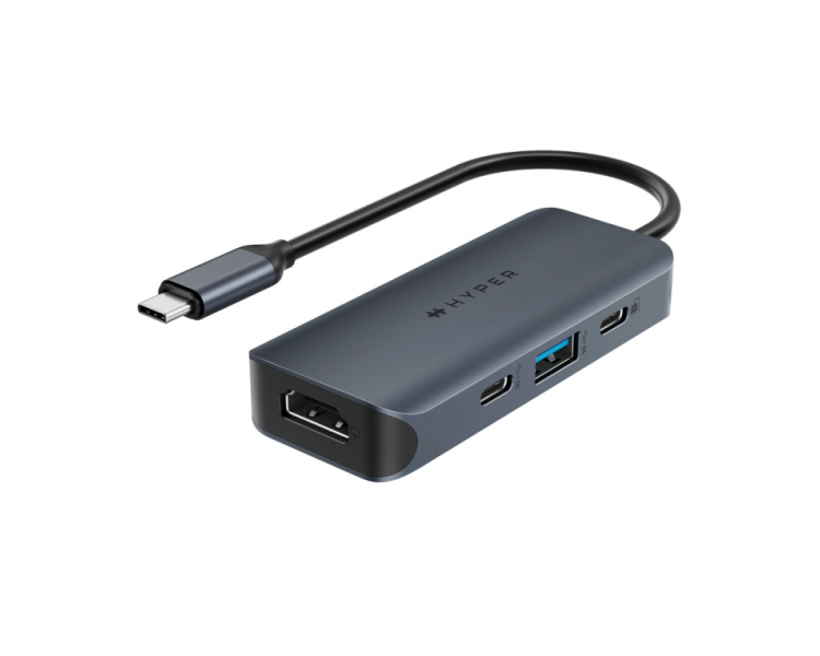 HYPER DRIVE ECOSMART GEN2 UNIVERSAL USB C 4 IN 1 HUB W 100 W PD POWER