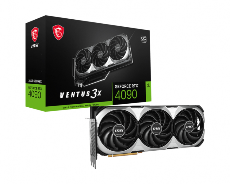 TARJETA GRAFICA MSI RTX 4090 VENTUS 3X E 24GB OC