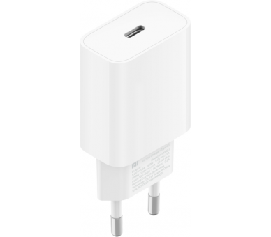 CARGADOR XIAOMI MI FAST CHARGER C 20W CARGADOR RAPIDO TIPO C