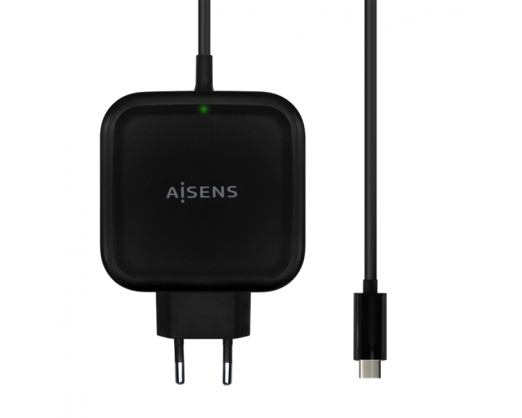 CARGADOR AISENS 65W PD30 QC30 1XUSB C 12M NEGRO