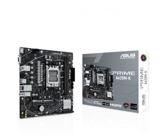 h2PRIME A620M K h2divpPlaca base AMD A620 micro ATX DDR5 tarjeta grafica PCIe 40 y compatibilidad con PCIe 40 M2 HDMI8482 VGA U