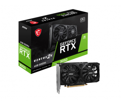 TARJETA GRAFICA MSI RTX 3050 VENTUS 2X 6GB OC