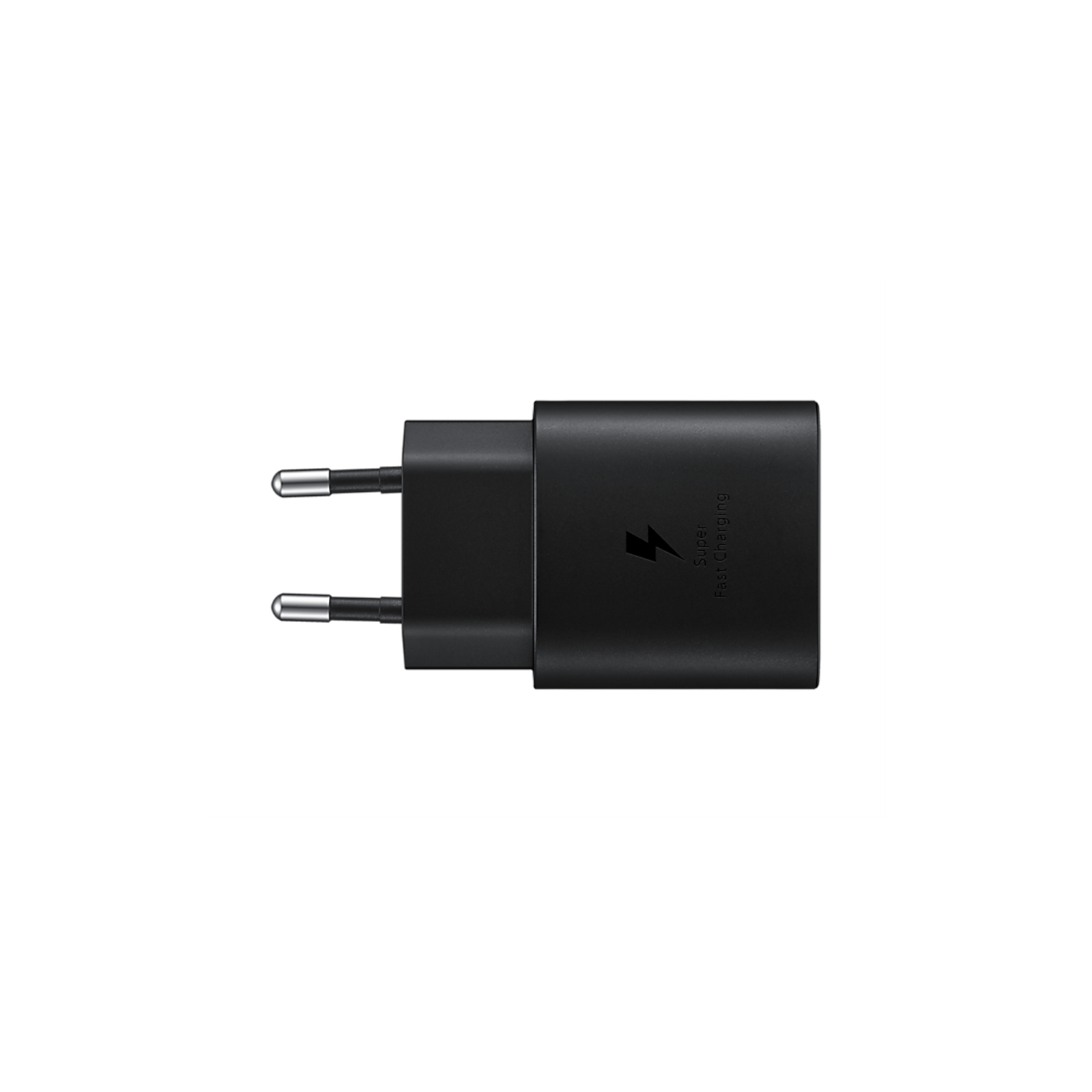 CARGADOR SAMSUNG USB C 25W BLACK SIN CABLE