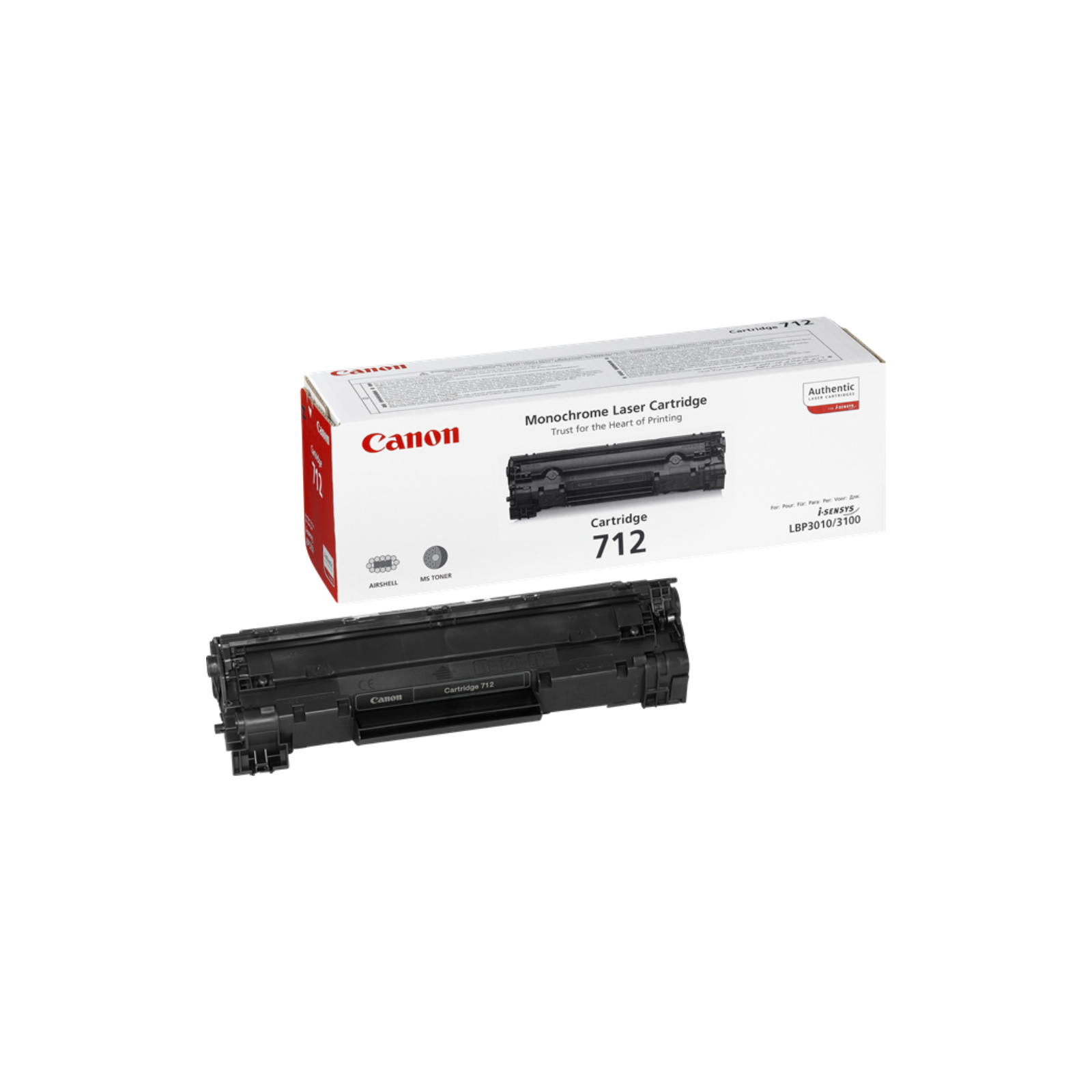 Toner CANON Negro LBP3010