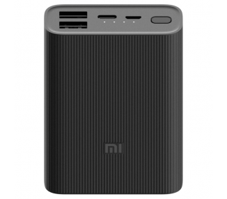 POWERBANK XIAOMI 3 ULTRA COMPACT BATERIA EXTERNA 10000 MAH NEGRO