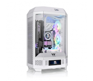 CAJA THERMALTAKE THE TOWER T300 SNOW ATX 2XUSB 30 SIN FUENTE BLANCO