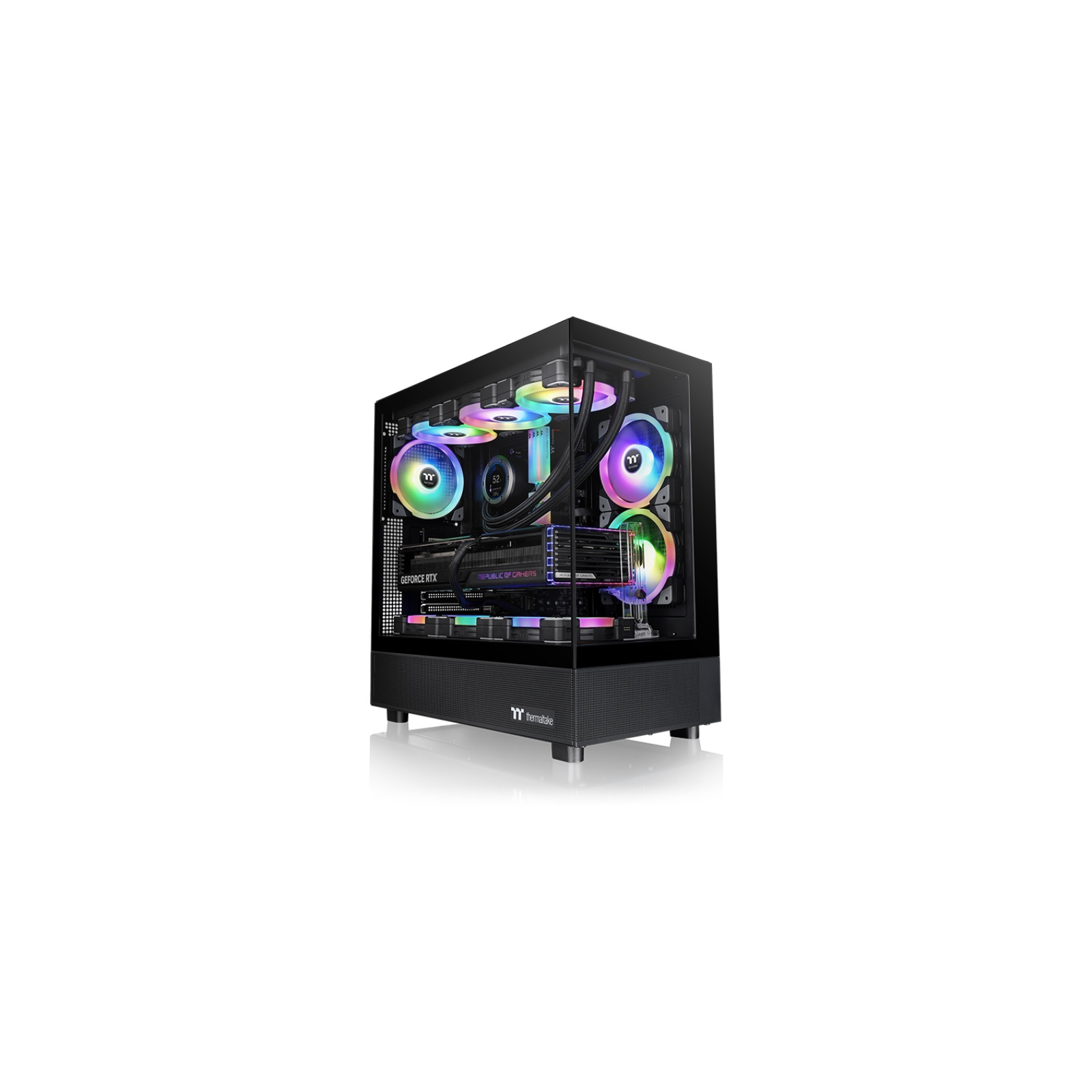 CAJA THERMALTAKE VIEW 270 TG BLACK ATX 2XUSB 32 SIN FUENTE NEGRO