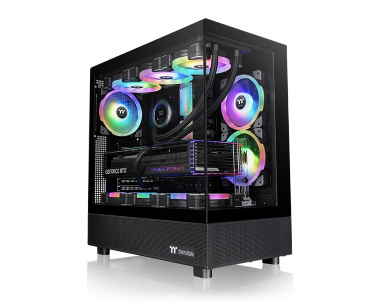 CAJA THERMALTAKE VIEW 270 TG BLACK ATX 2XUSB 32 SIN FUENTE NEGRO