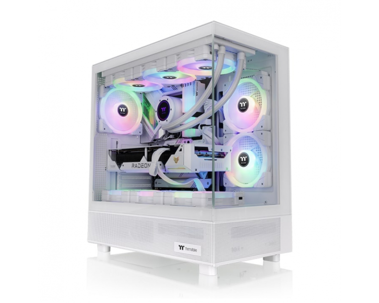 CAJA THERMALTAKE VIEW 270 TG ARGB SNOW ATX 2XUSB 32 SIN FUENTE BLANCO