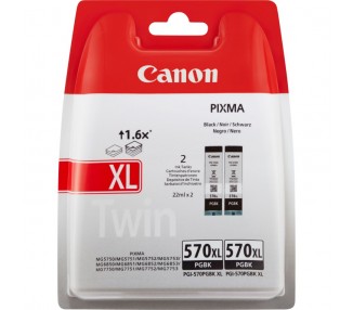 TINTA CANON PGI570XL NEGRO PACK DE 2