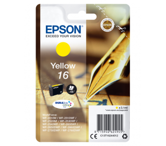 TINTA EPSON DURABRITE 16 AMARILLO WF2010W 2510WF 2520NF 2530WF 2540WF